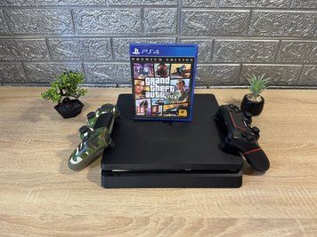 PS4 slim 1TB + 1 гра / 2 геймпади  2-0038 фото