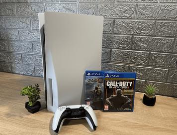PS5 FAT 825gb Standard edition + 2 гри 2-0027 фото