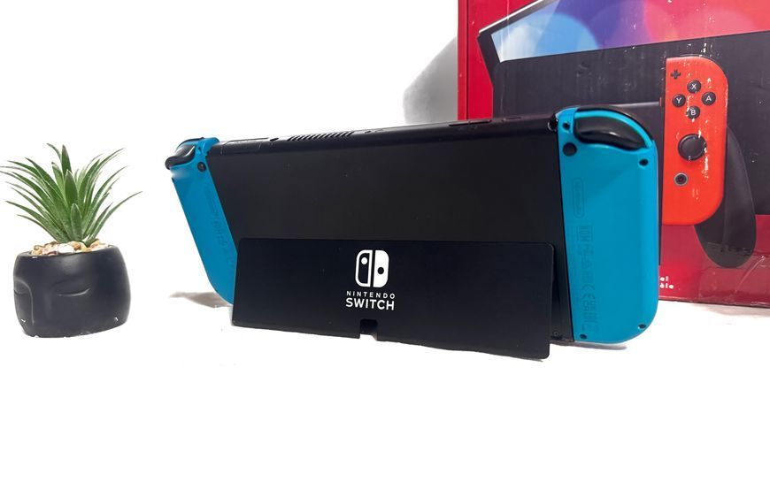 Портативна консоль Nintendo Switch OLED 64GB + 64GB sd card 2-0019 фото