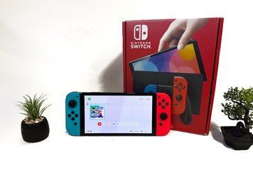 Портативна консоль Nintendo Switch OLED 64GB + 64GB sd card 2-0011 фото
